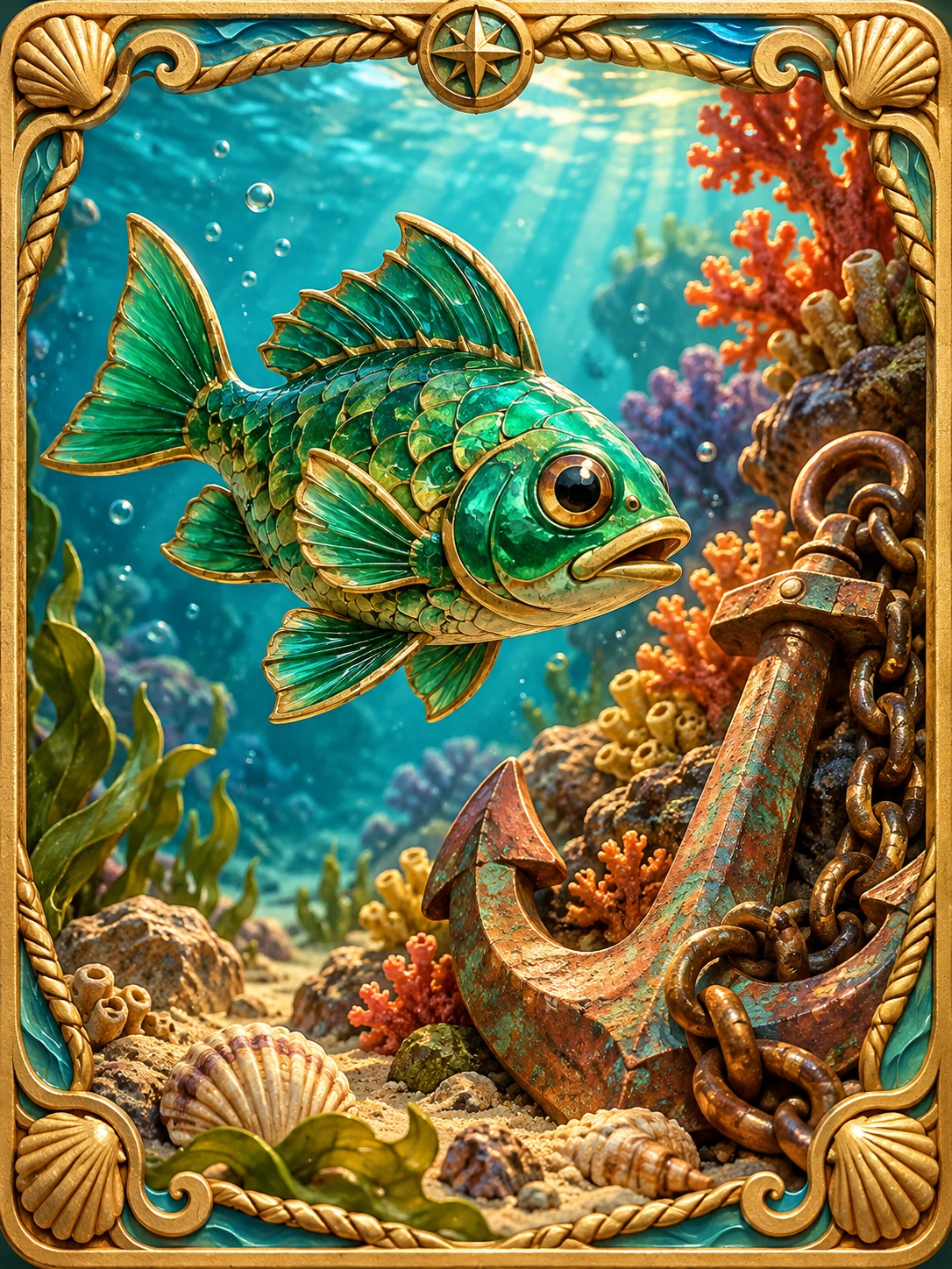 Anchor catch illustration