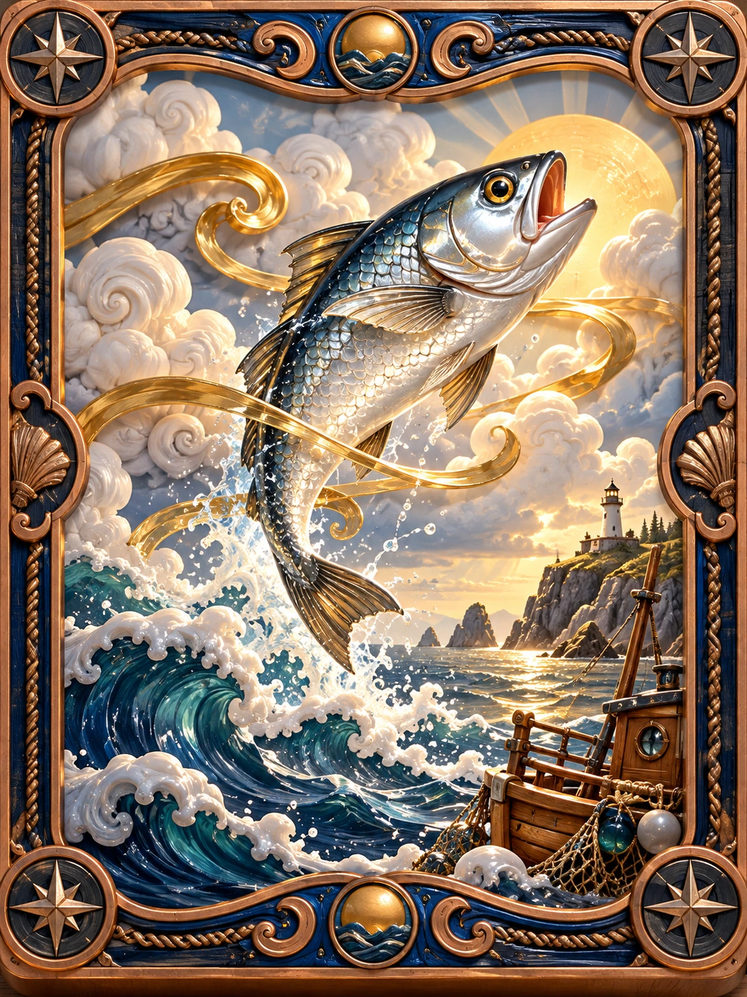 Comet catch illustration